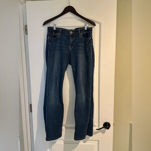 Cache Blue Straight Leg Jeans
